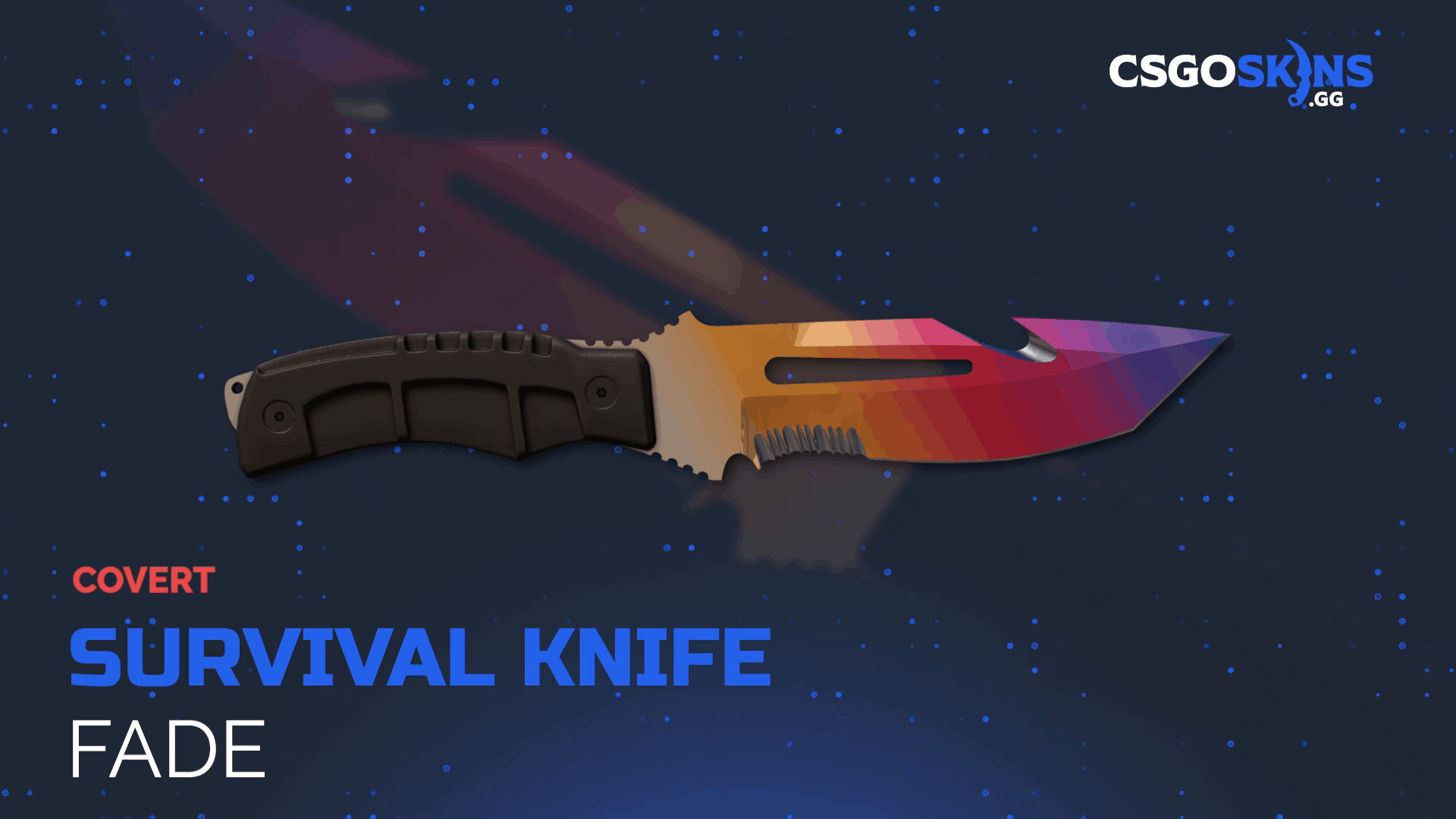 ★ Survival Knife | Fade Gameplay Showcase