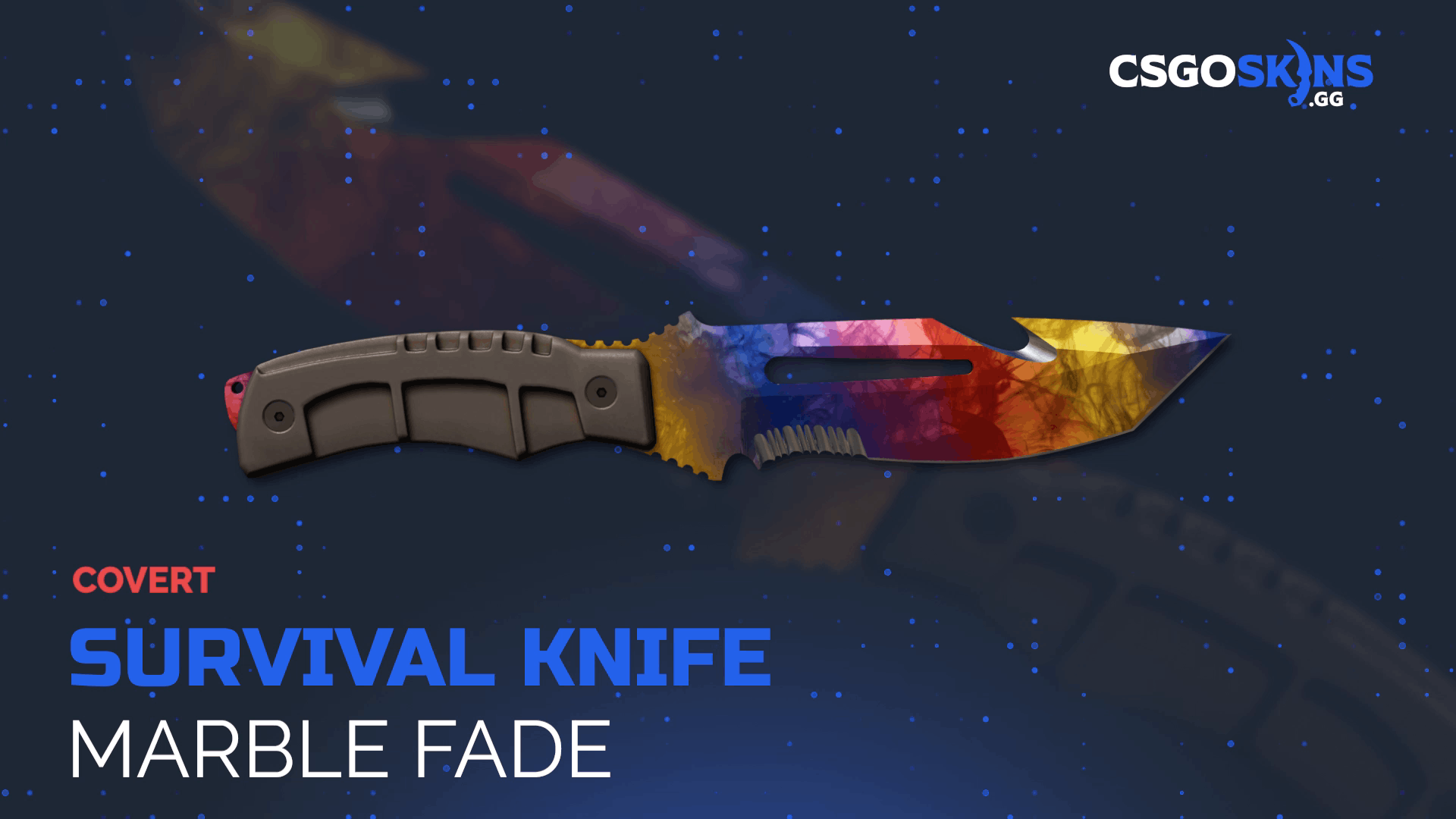 ★ Survival Knife | Marble Fade Gameplay Showcase
