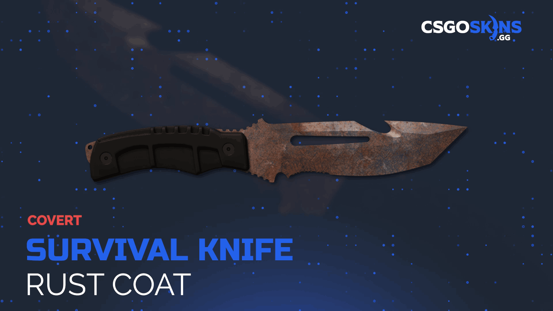 ★ Survival Knife | Rust Coat Gameplay Showcase