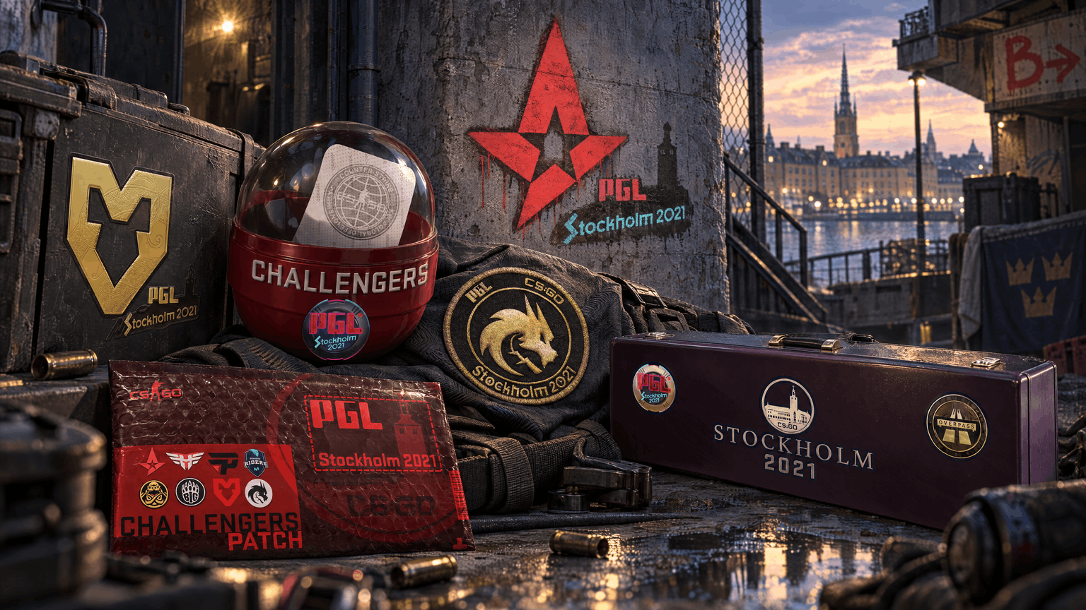 CS2 Update Adds 2021 PGL Stockholm Stickers