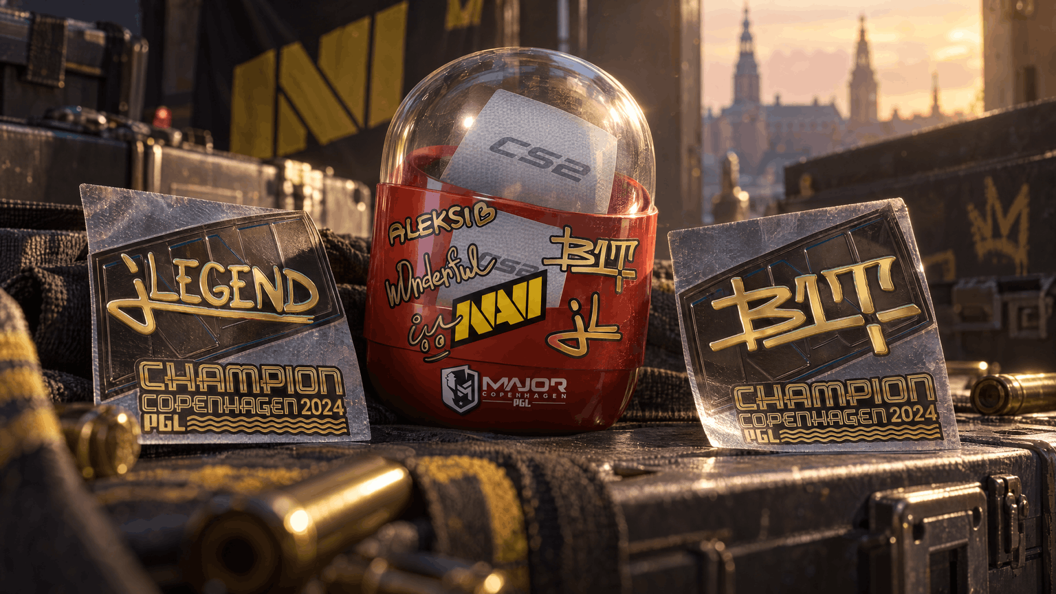 CS2 Update Adds Copenhagen 2024 Champion Stickers