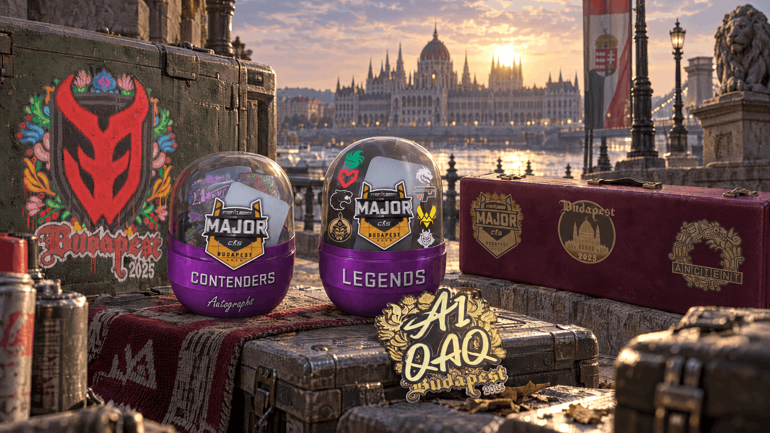 CS2 Update Adds Budapest 2025 Stickers