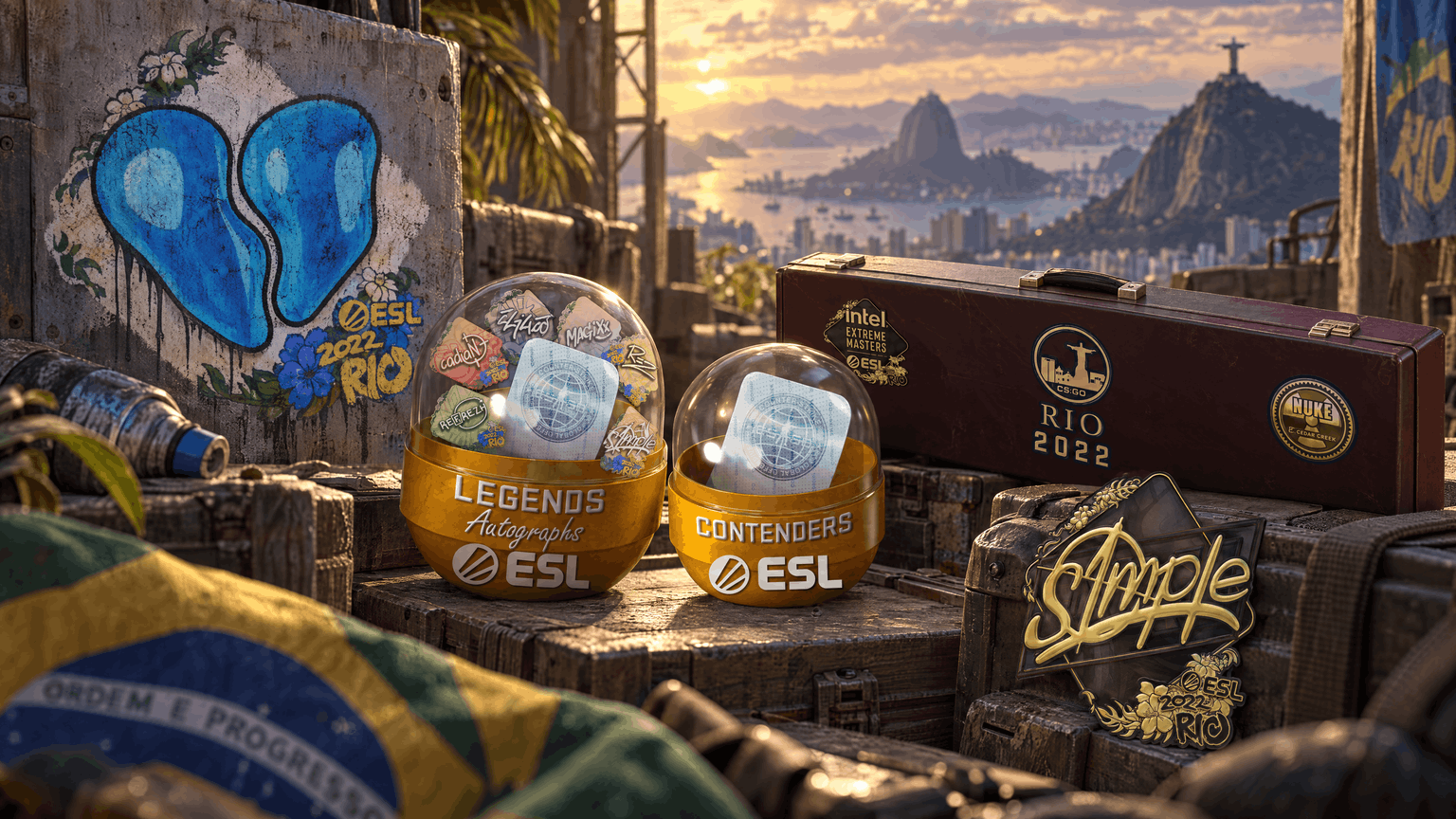 CS2 Update Adds Rio 2022 Stickers