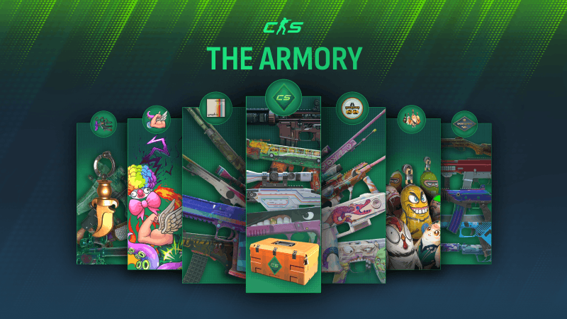 CS2 "The Armory" Update Adds New Charms, Skins & Stickers