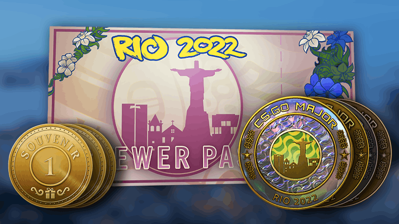 CS2 Update Adds Rio 2022 Stickers