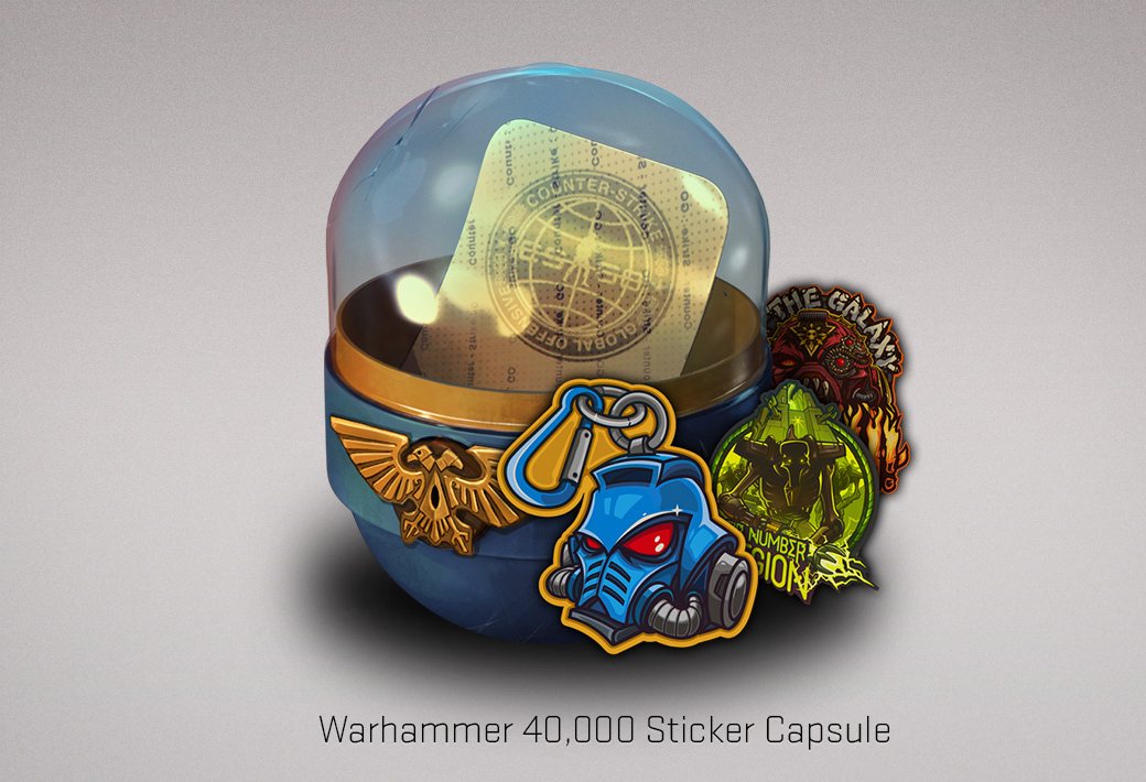 CS2 Update Adds Warhammer 40,000 Stickers