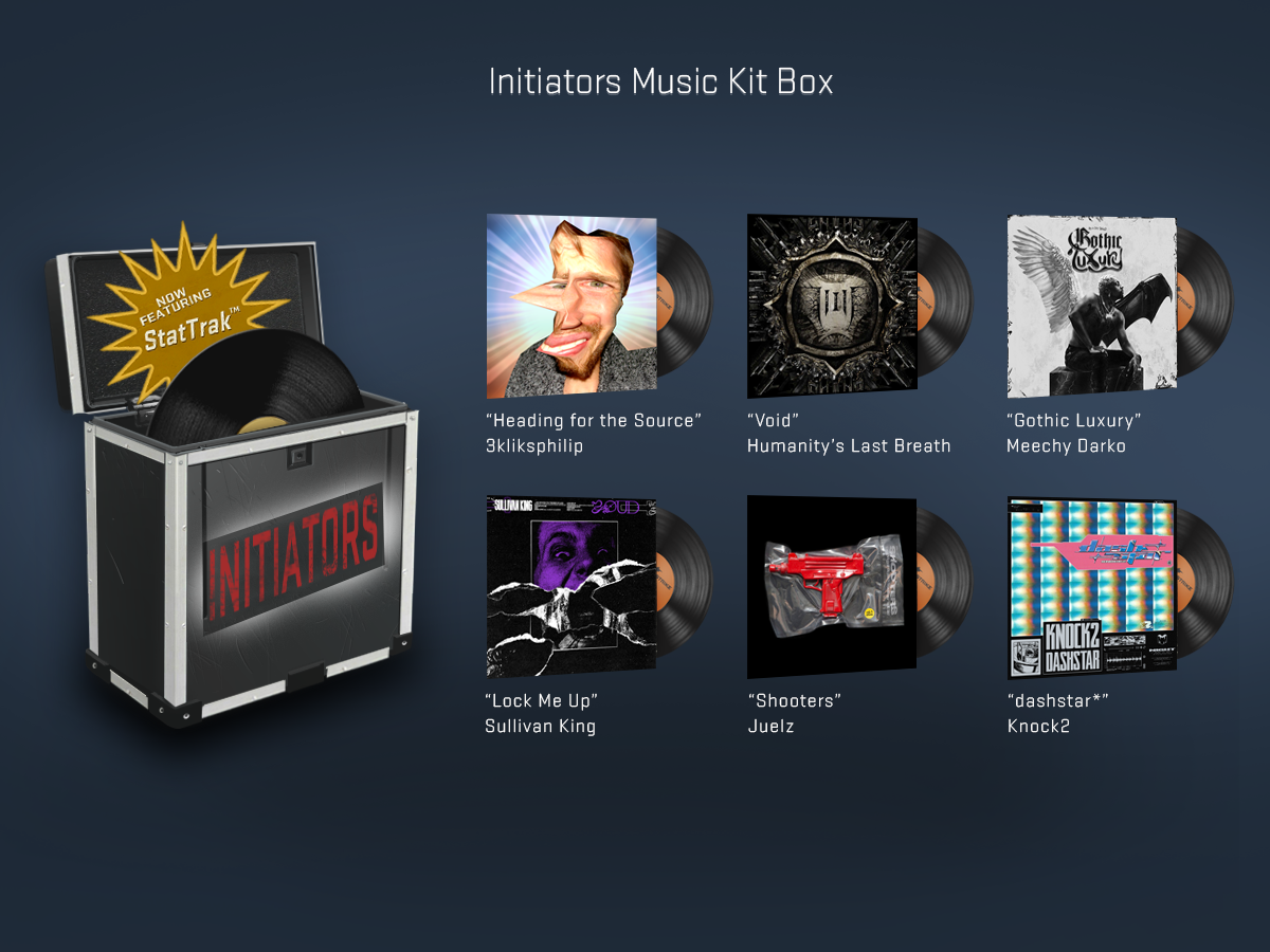 CS:GO Update Adds The Initiators Music Kits