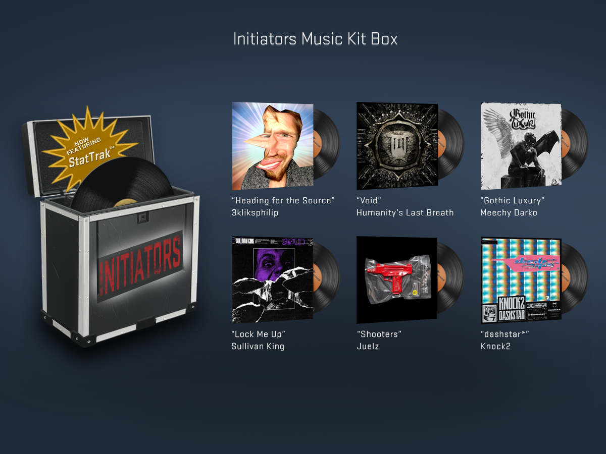 CS2 Update Adds The Initiators Music Kits